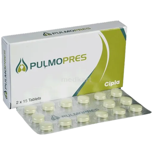 pulmopres tablet 15's